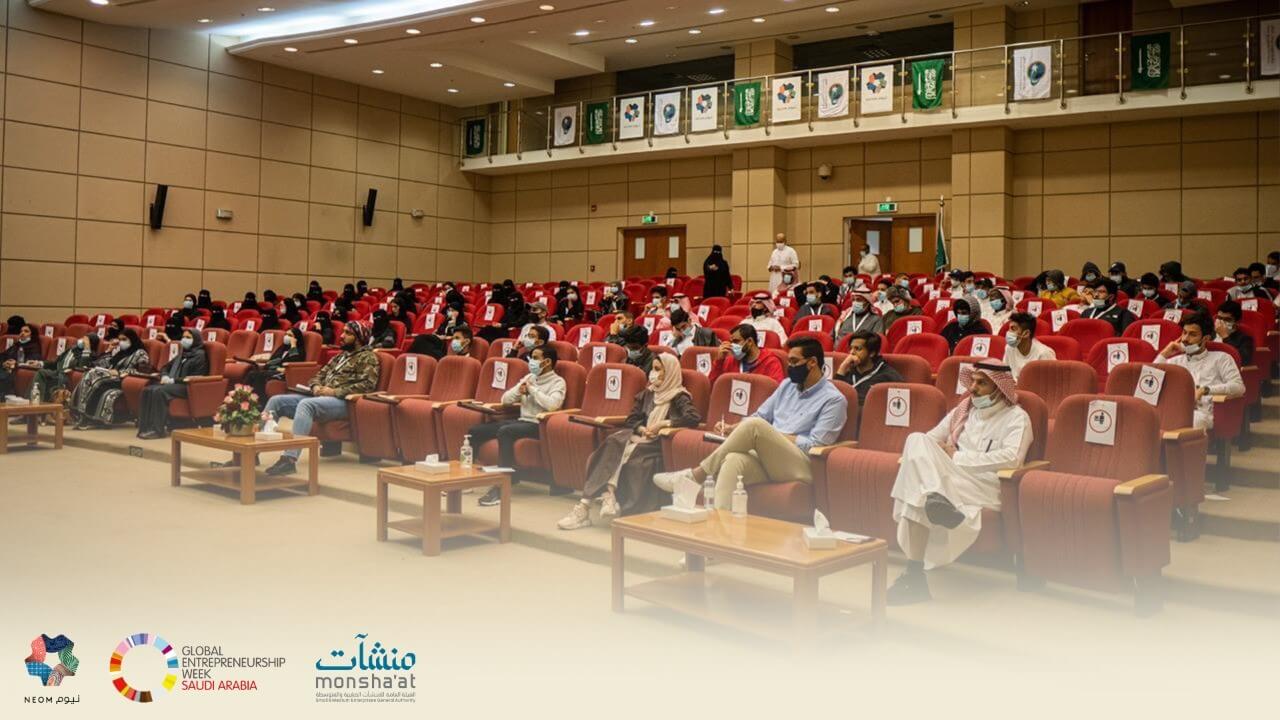 NEOM's community initiatives held an event for Global Entrepreneurship Week.